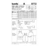 Burda Schnittmuster - Latzhose, Latzrock & Hose - Nr. 9772 – Bild 6