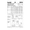 Burda Schnittmuster - Kombination - Taufkleid, Jäckchen & Haube - Nr. 9804 – Bild 7