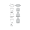 Burda Schnittmuster - Kombination - Jacke, Hose, Kleid & Mütze - Nr. 9831 – Bild 9