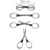 OPRY Klappschere - Faltschere - Reiseschere - Metall - versch. Farben – Bild 3