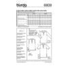Burda Style Schnittmuster - Bluse & Tunika - mit Blenden - Nr. 6809 – Bild 6
