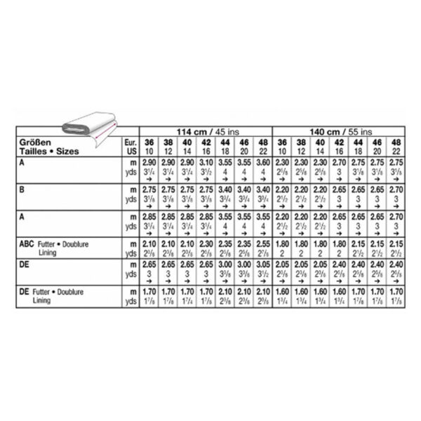 Burda Style-Schnittmuster - Mantel - 8292 – Bild 3