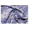 21.20 EUR/m -  Viskose - Leinen, Webware -Lizzy -  Blau, Weiß - verschiedene Muster – Bild 8