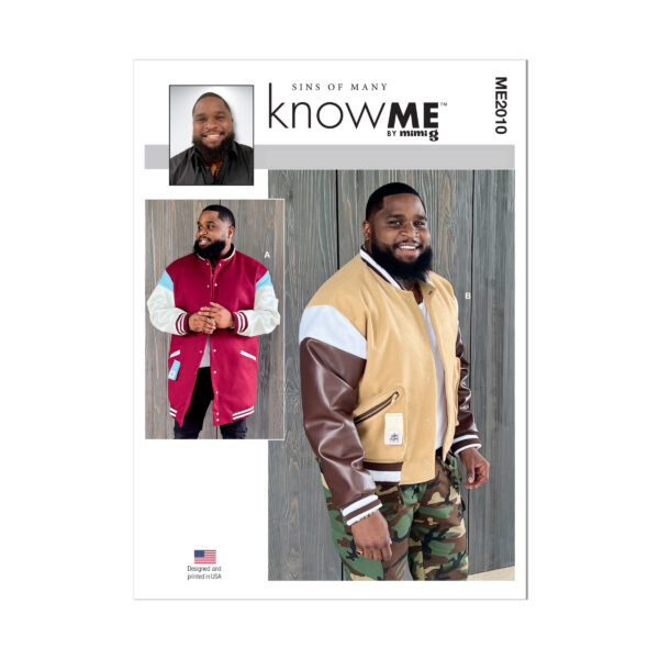 knowME Schnittmuster - ME2010 - Blouson Jacke Herren