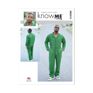 knowME Schnittmuster - ME2012 - Herrenoverall, lässig, sportlich