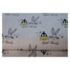 13.80 EUR/m - Baumwollstoff - Patchwork - Looney Tunes Little Dreamer - Weiß