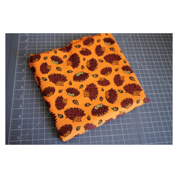 Reststück - Patchworkstoff - Baumwolle Frolicking Forest - 1,50 m x 112 cm - orange