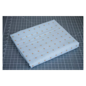 Reststück - Patchworkstoff - Baumwolle Rauten - 1,50 m x 112 cm - hellblau