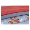 Stoffpaket - Jersey, mit Bündchen - Füchse, gestreift - SP -Maxi 02 – Bild 4