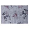 13.80EUR/ 1m - Patchworkstoff - Joyful Tidings - Renntiere - grau/weiß – Bild 4