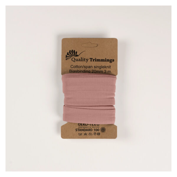 1.38EUR/ m - 3m Jerseyschrägband - Jerseyeinfassband - elastisches Einfassband - 20 mm - verschiedene Farben – Bild 2