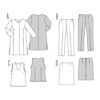Burda Style Schnittmuster - Kombination - Jacke, Hose, Rock und Shirt - Nr. 7075 – Bild 6