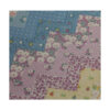 13.80 EUR/ m - Baumwollstoff - Patchwork - Stoff, Zickzack und Blumen, Rapport