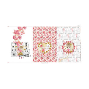 18.60EUR/m - Stenzo - Jersey Panel - Mädchen - best friends - 75 cm