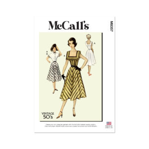 McCalls Schnittmuster M8357 - Vintage - Kleid der 50 er Jahre