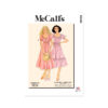 McCalls Schnittmuster M8358 - romantisches Sommerkleid mit Carmenausschnitt