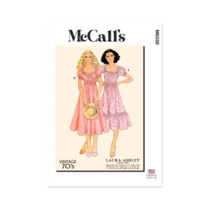 McCalls Schnittmuster M8358 - romantisches Sommerkleid mit Carmenausschnitt