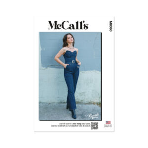 McCalls Schnittmuster M8360 - Jeansoverall, Sommeroverall, Damen
