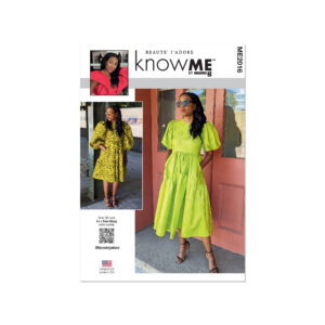 knowME Schnittmuster - ME2016 - Kleid mit Volant