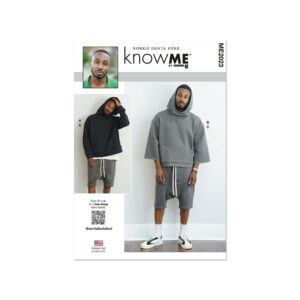 knowME Schnittmuster - ME2023 - Hoodie und Shorts, Sportbekleidung