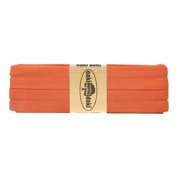 1.50EUR/ m - 3m Schrägband Jersey - 20 mm - orange+multicolor – Bild 6