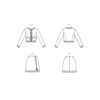 McCalls Schnittmuster M8370 - Damenkostüm, Minirock, kurze Jacke – Bild 10