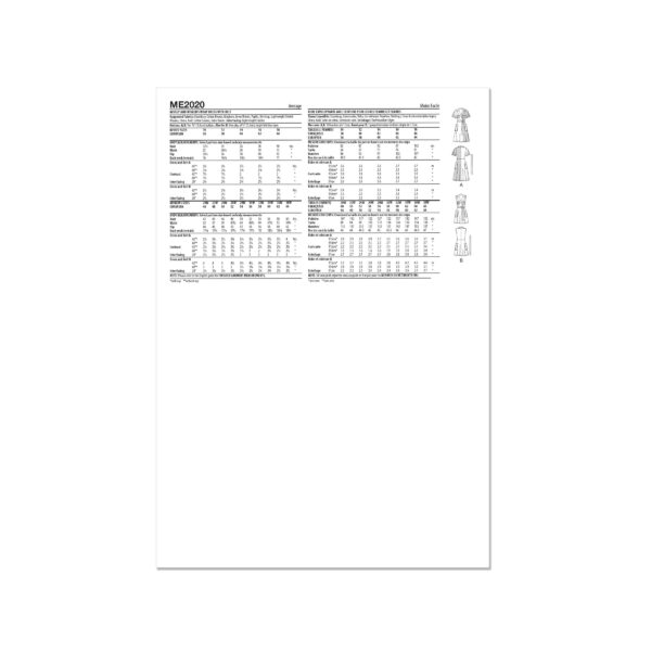 knowME Schnittmuster - ME2020 - Wickelkleid – Bild 6