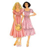 McCalls Schnittmuster M8358 - romantisches Sommerkleid mit Carmenausschnitt – Bild 2
