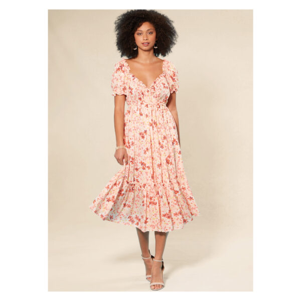 McCalls Schnittmuster M8358 - romantisches Sommerkleid mit Carmenausschnitt – Bild 3