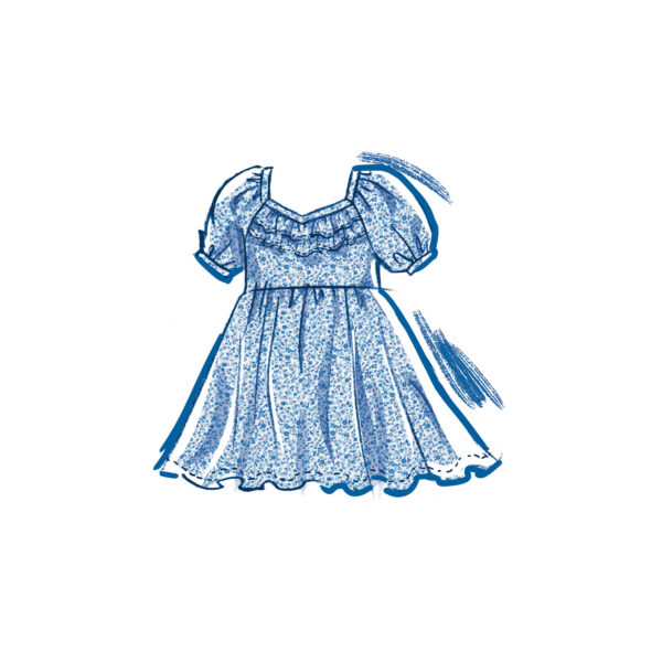 McCalls Schnittmuster M8372 - Kleid, Kind – Bild 3
