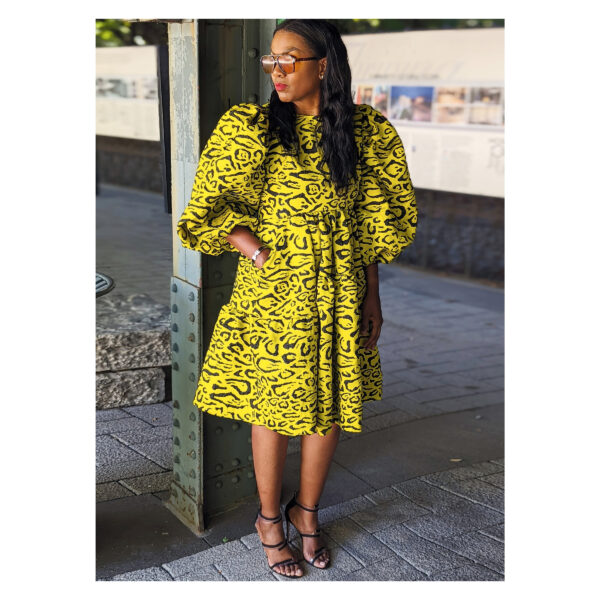 knowME Schnittmuster - ME2016 - Kleid mit Volant – Bild 3