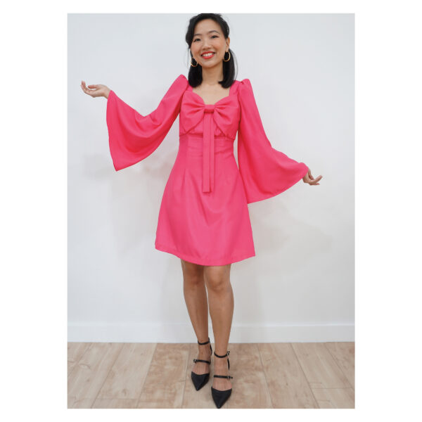 knowME Schnittmuster - ME2021 - Kleid mit Trompetenärmel – Bild 3