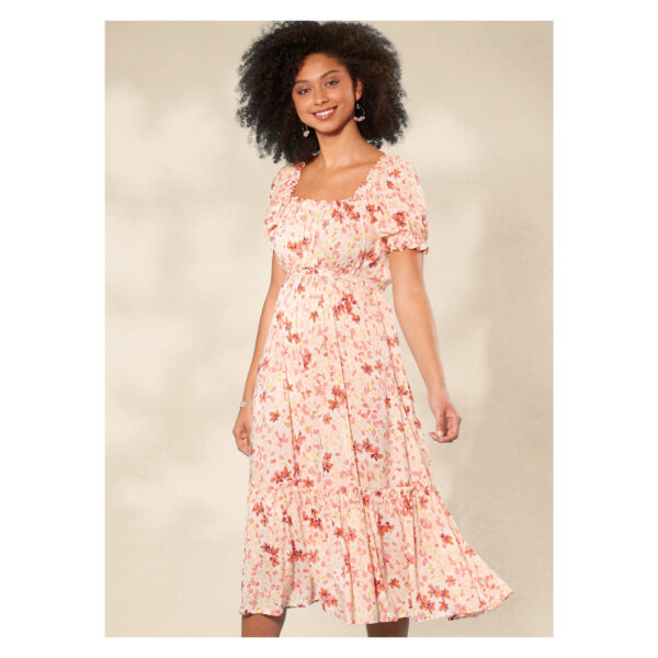 McCalls Schnittmuster M8358 - romantisches Sommerkleid mit Carmenausschnitt – Bild 4