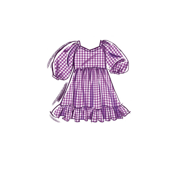McCalls Schnittmuster M8372 - Kleid, Kind – Bild 4