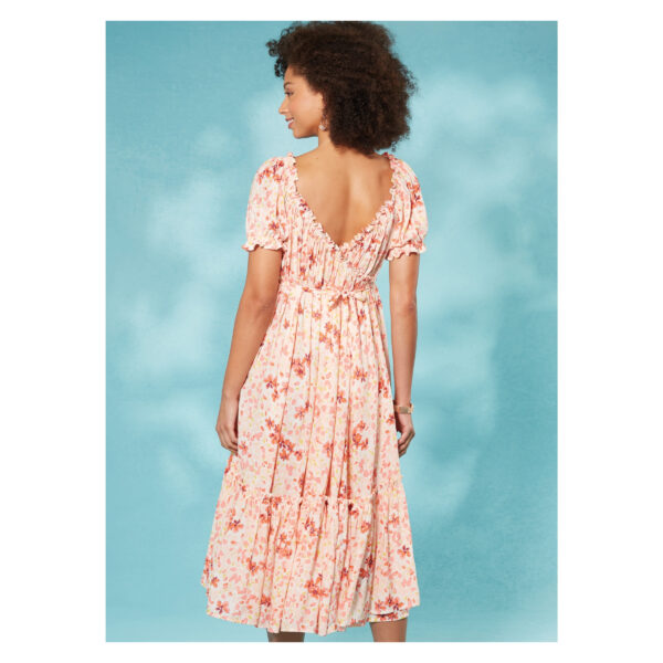 McCalls Schnittmuster M8358 - romantisches Sommerkleid mit Carmenausschnitt – Bild 5