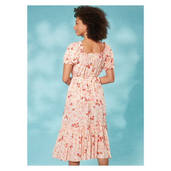 McCalls Schnittmuster M8358 - romantisches Sommerkleid mit Carmenausschnitt – Bild 6