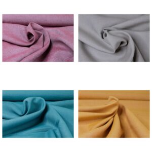 14,96EUR/m -   Webware, Tencel, Leinen - Sommerstoff -  Elina - verschiedene Farben
