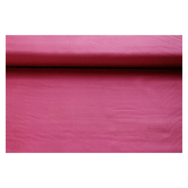 8.76EUR/ m - Baumwollpopelin - Uni - Fuchsia, Pink – Bild 2