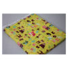 Reststück - Patchworkstoff - Baumwolle Waldtiere -  1,70 m x 112 cm - gelb