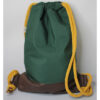 erprobter Rucksack - Turnbeutel - Wanderbeutel - bestickt - Steampunk, Uhrwerk, dunkelgrün – Bild 6