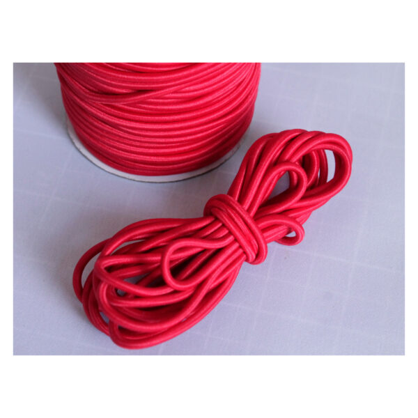 0,85EUR/m - 3 Meter Gummikordel - rund - 3 mm - Gummischnur - Hutschnur - Farben – Bild 19