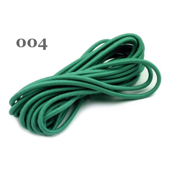 0,85EUR/m - 3 Meter Gummikordel - rund - 3 mm - Gummischnur - Hutschnur - Farben – Bild 5