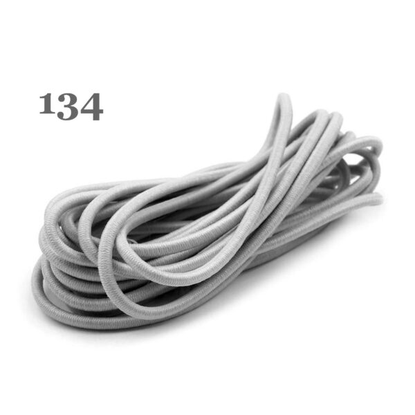 0,85EUR/m - 3 Meter Gummikordel - rund - 3 mm - Gummischnur - Hutschnur - Farben – Bild 7