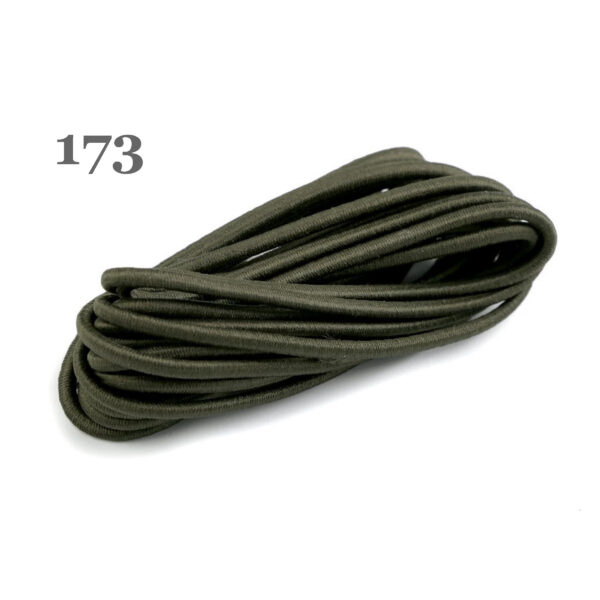 0,85EUR/m - 3 Meter Gummikordel - rund - 3 mm - Gummischnur - Hutschnur - Farben – Bild 9