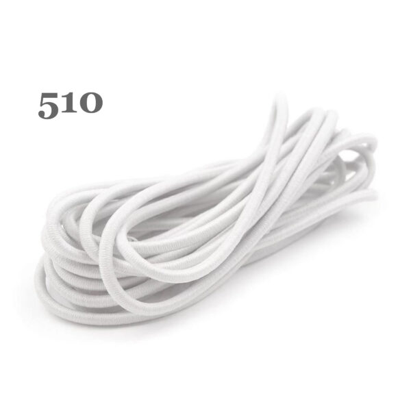 0,85EUR/m - 3 Meter Gummikordel - rund - 3 mm - Gummischnur - Hutschnur - Farben – Bild 12
