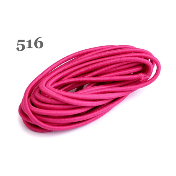 0,85EUR/m - 3 Meter Gummikordel - rund - 3 mm - Gummischnur - Hutschnur - Farben – Bild 14