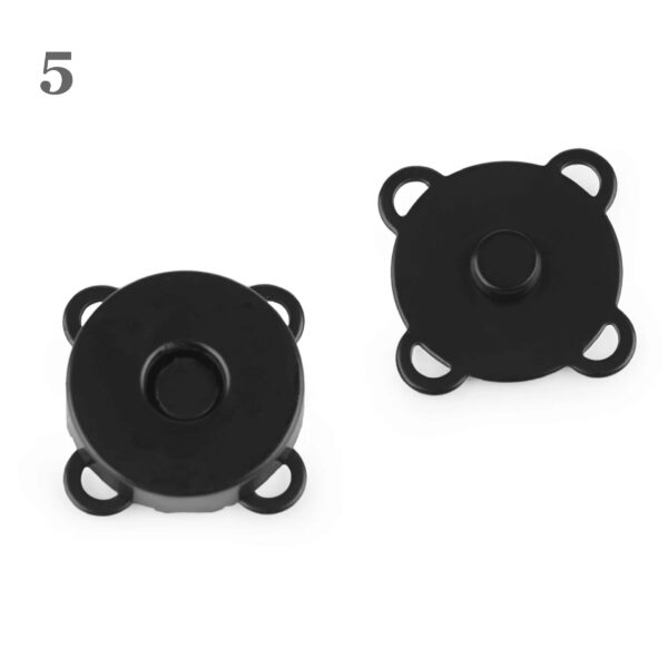 4 x Magnetknopf für Taschen - Magnetverschluss zum Annähen - 18mm - 3 Farben – Bild 5