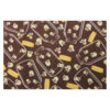 13.80 EUR/m - Baumwollstoff - Patchworkstoff - Bienen - Camp a lot - braun, gelb – Bild 2
