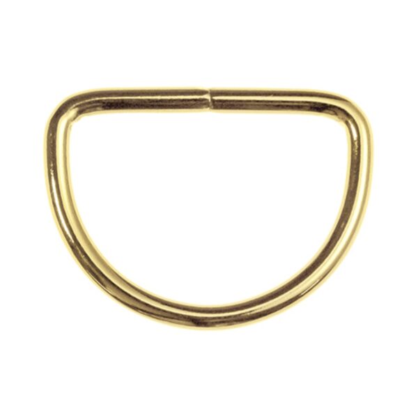 2 Halbrundringe - D-Ringe - für 38mm Gurtband - 4 mm - verschiedene Farben – Bild 3