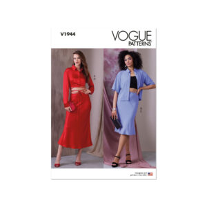 Vogue Schnittmuster V1944 - Rock und Bluse in Kombination